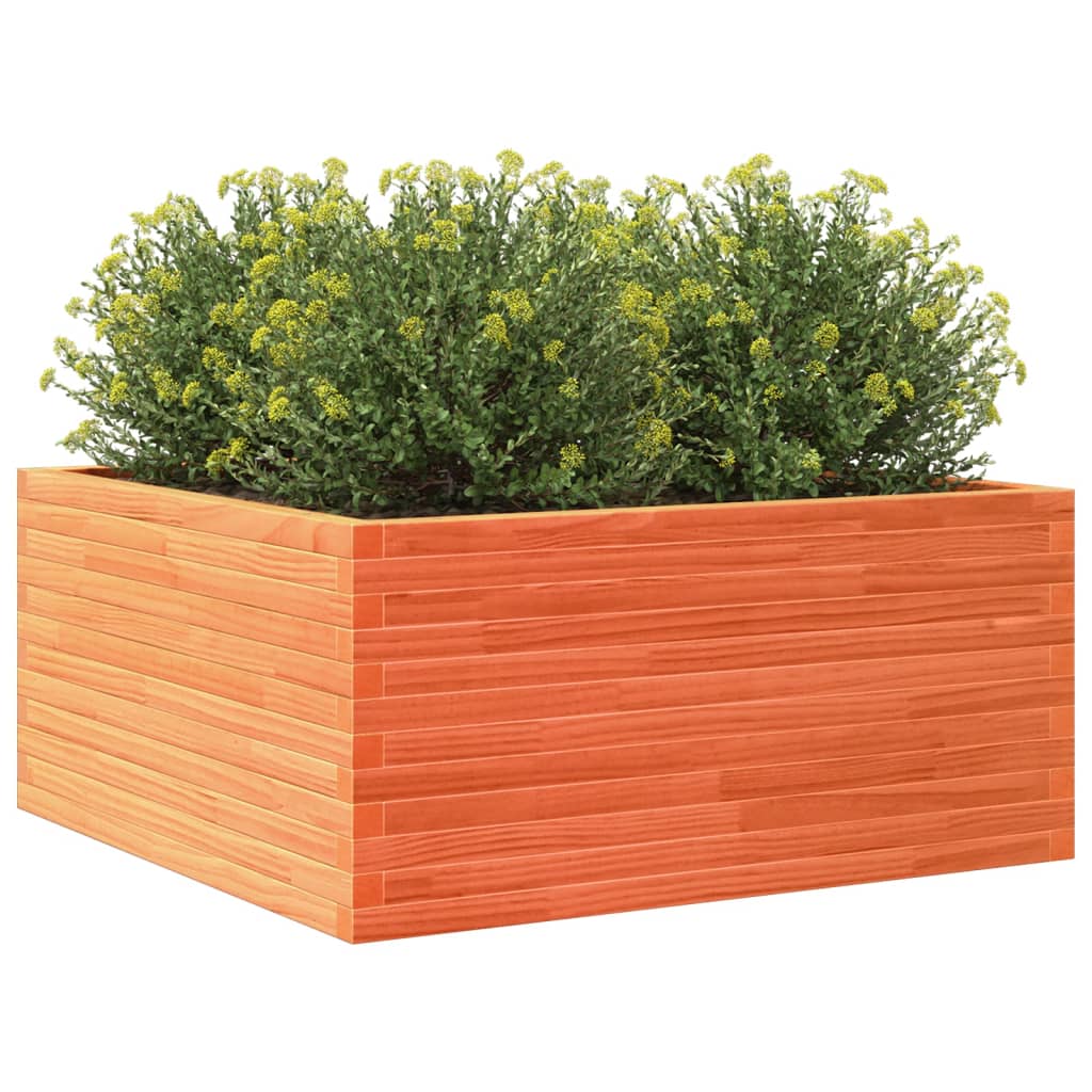 Fioriera Giardino 100x100x46 cm Legno Massello Pino