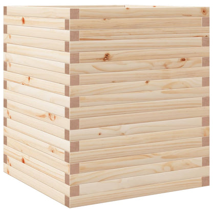 Fioriera da Giardino 60x60x68,5 cm in Legno Massello di Pino