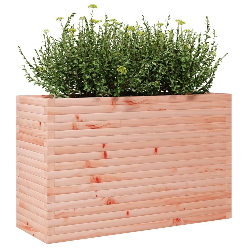 Fioriera da Giardino 110x40x68,5cm in Legno Massello di Douglas