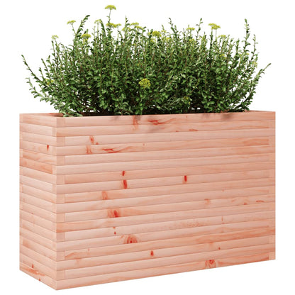Fioriera da Giardino 110x40x68,5cm in Legno Massello di Douglas