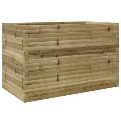 Fioriera da Giardino 110x60x68,5 cm in Legno di Pino Impregnato