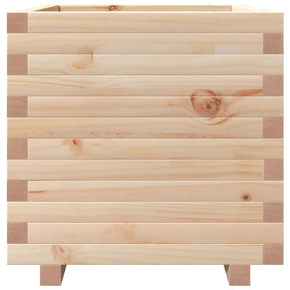 Fioriera da Giardino 50x50x49,5 cm in Legno Massello di Pino