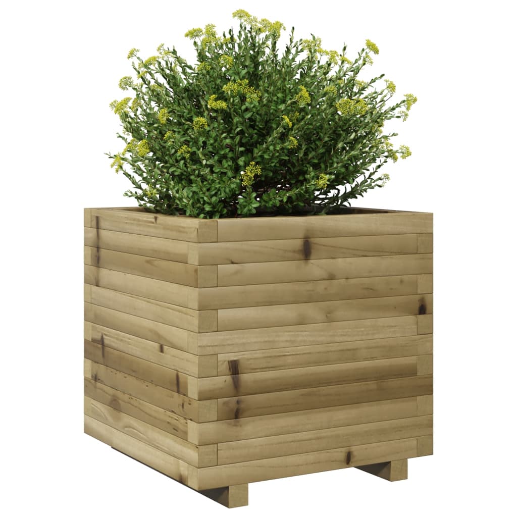 Fioriera da Giardino 50x50x49,5 cm in Legno di Pino Impregnato