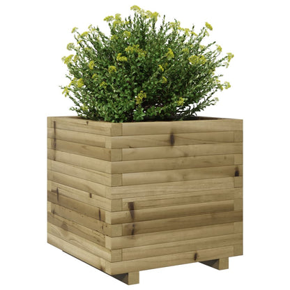 Fioriera da Giardino 50x50x49,5 cm in Legno di Pino Impregnato