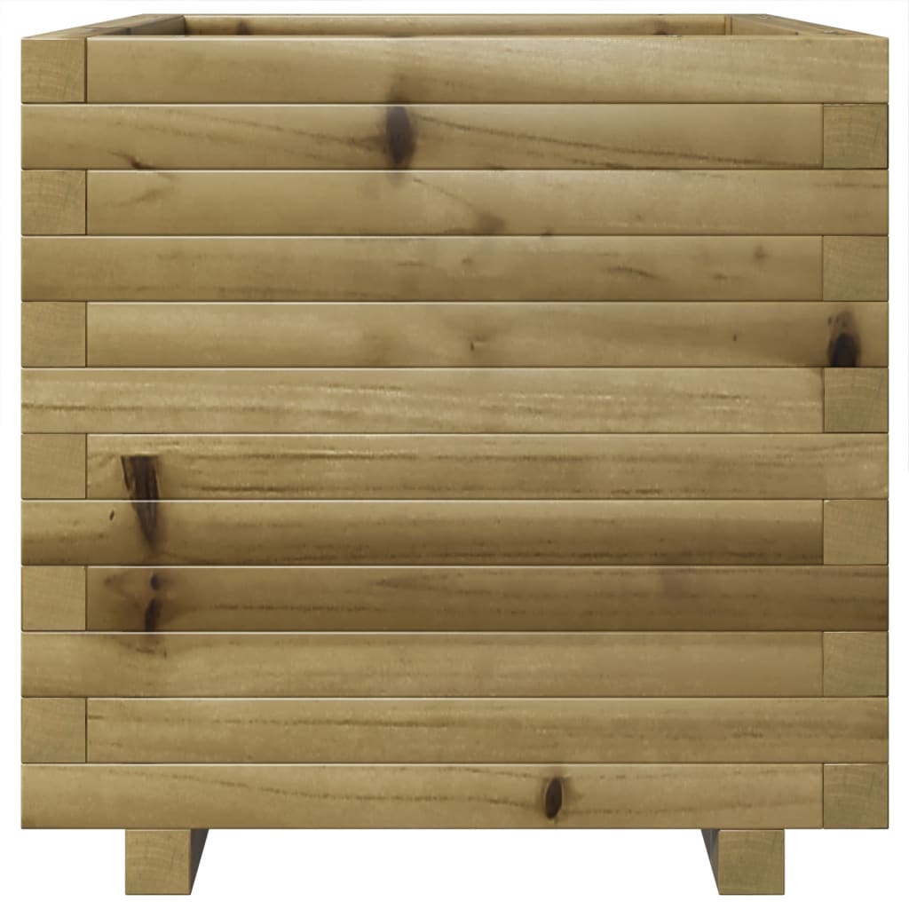 Fioriera da Giardino 50x50x49,5 cm in Legno di Pino Impregnato