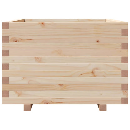 Fioriera da Giardino 70x70x49,5 cm in Legno Massello di Pino