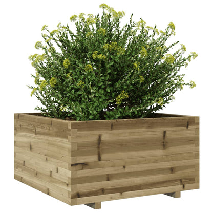 Fioriera da Giardino 90x90x49,5 cm in Legno di Pino Impregnato