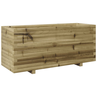 Fioriera da Giardino 110x40x49,5 cm in Legno di Pino Impregnato