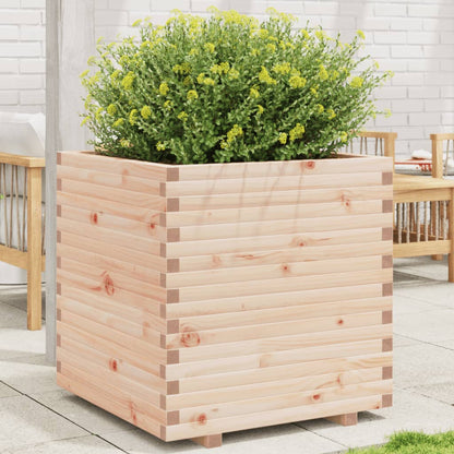 Fioriera da Giardino 70x70x72,5 cm in Legno Massello di Pino