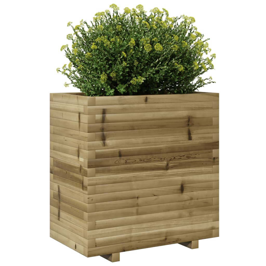 Fioriera da Giardino 70x40x72,5 cm in Legno di Pino Impregnato