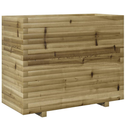 Fioriera da Giardino 90x40x72,5 cm in Legno di Pino Impregnato