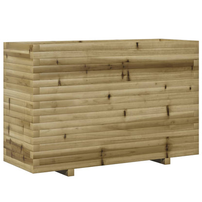 Fioriera da Giardino 110x40x72,5 cm in Legno di Pino Impregnato