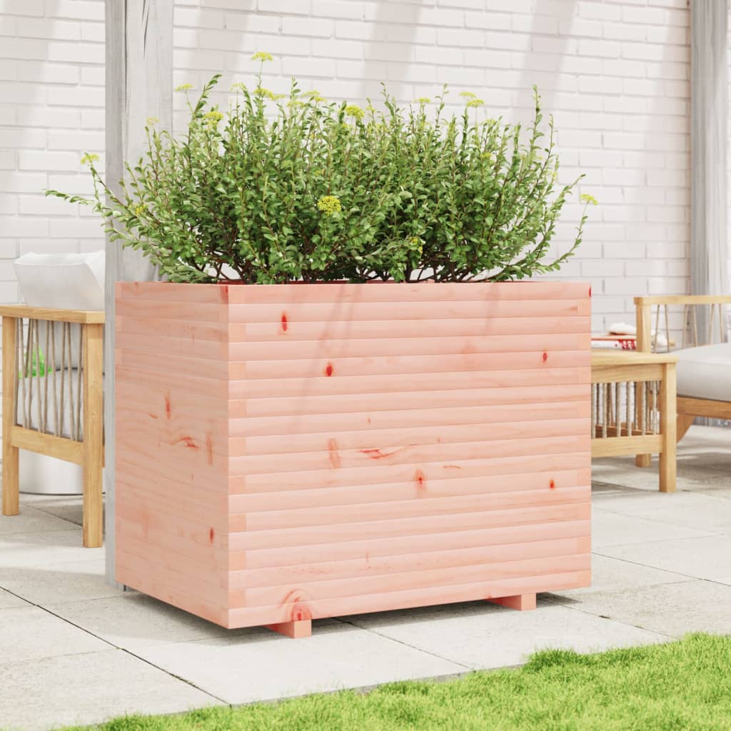 Fioriera da Giardino 90x60x72,5 cm in Legno Massello di Douglas