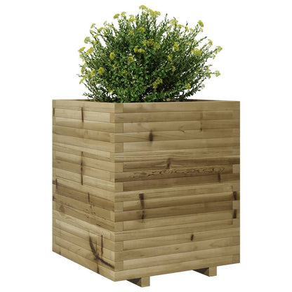 Fioriera da Giardino 60x60x72 cm in Legno di Pino Impregnato