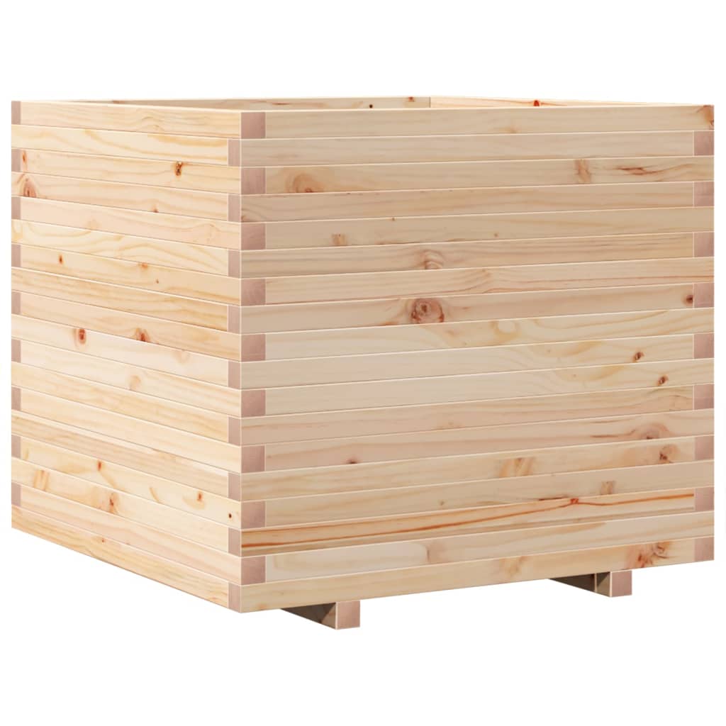 Fioriera da Giardino 80x80x72 cm in Legno Massello di Pino