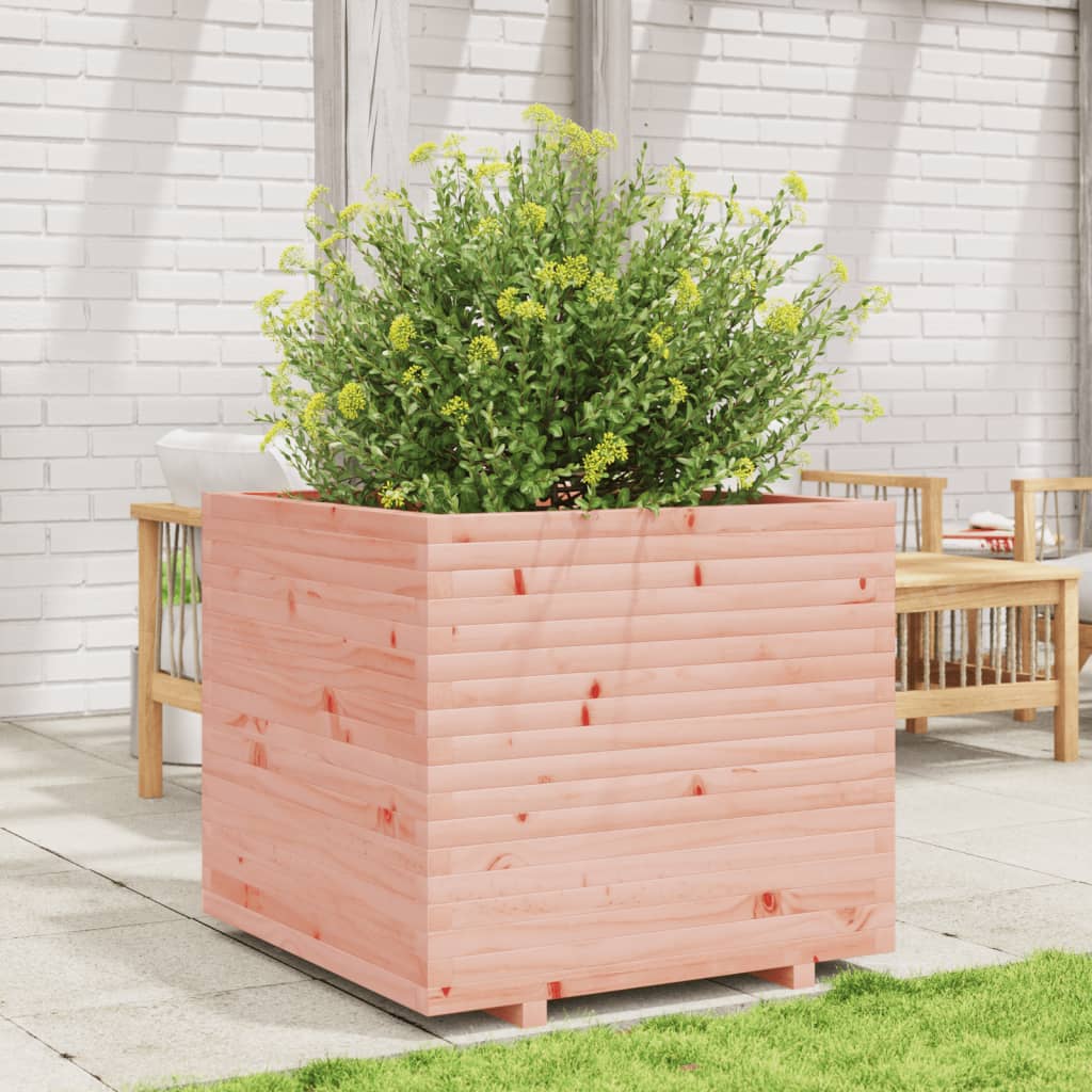 Fioriera da Giardino 80x80x72 cm in Legno Massello di Douglas
