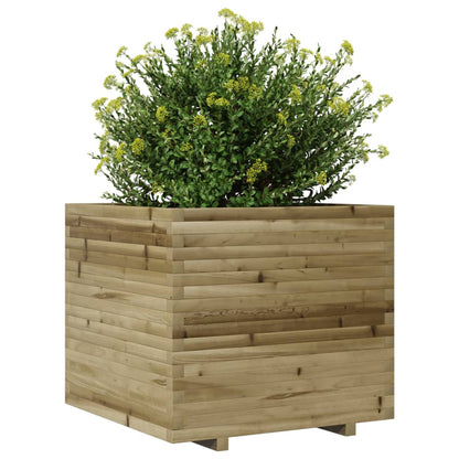 Fioriera da Giardino 80x80x72 cm in Legno di Pino Impregnato