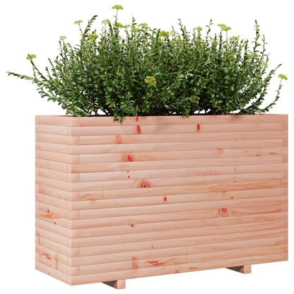 Fioriera da Giardino 110x40x72 cm in Legno Massello di Douglas