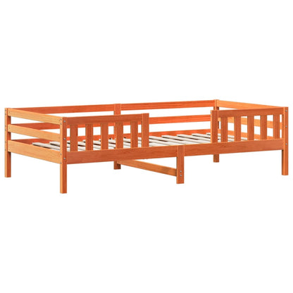 Giroletto con Tetto Cera 90x200 cm Legno Massello Pino