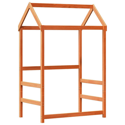 Giroletto con Panca e Tetto Cera 100x200 cm in Legno di Pino