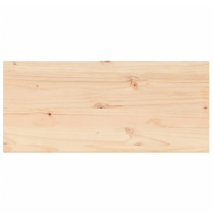 Piano per Tavolo 90x40x1,7 cm Rettangolare Legno Massello Pino