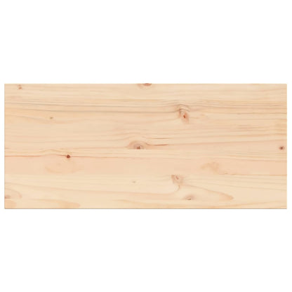 Piano per Tavolo 100x50x1,7 cm Rettangolare Legno Massello Pino