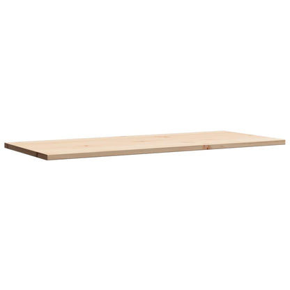 Piano per Tavolo 100x50x1,7 cm Rettangolare Legno Massello Pino