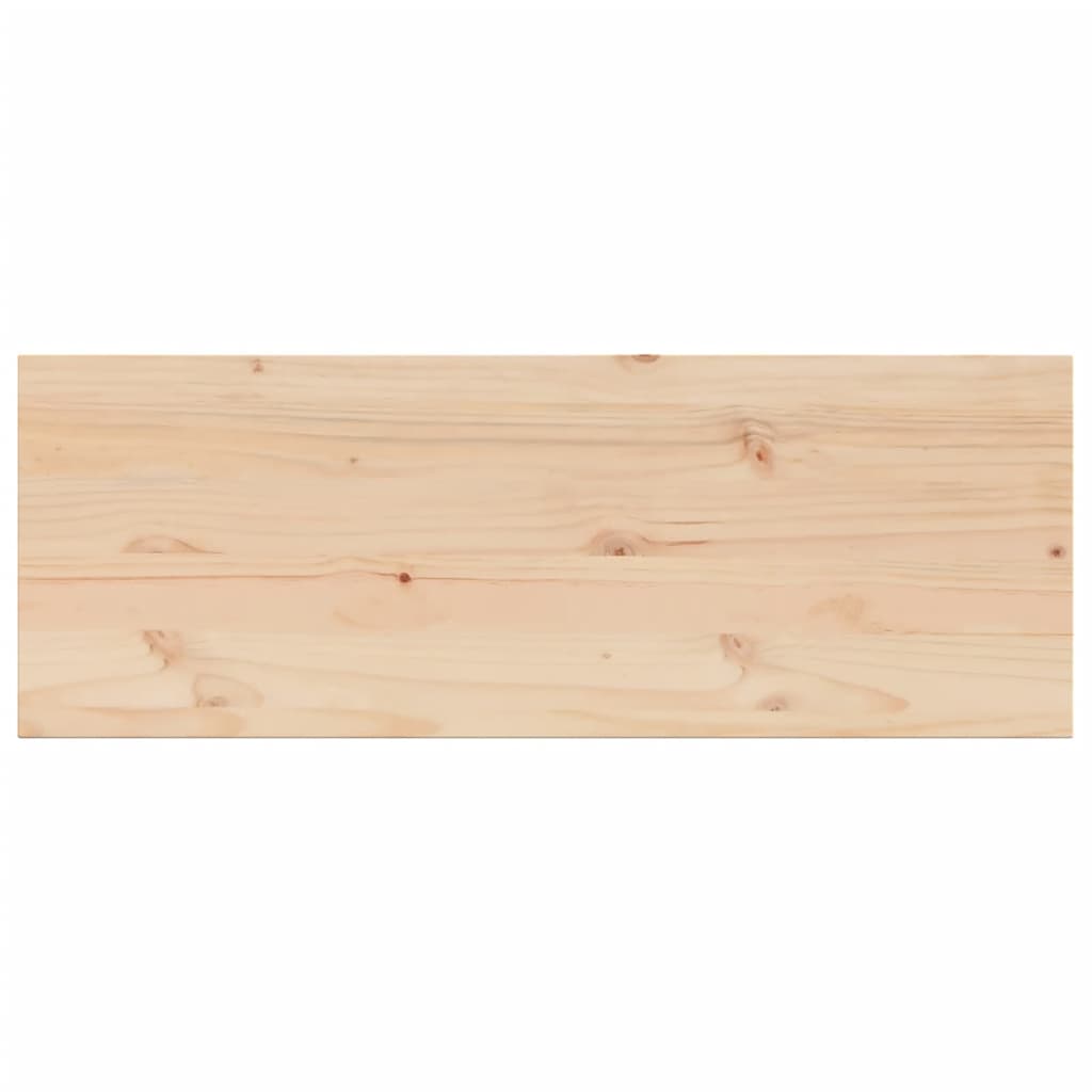 Piano per Tavolo 110x40x1,7 cm Rettangolare Legno Massello Pino