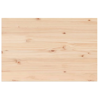 Piani Tavolo 3 pz 80x53x1,7 cm Rettangolare Legno Massello Pino