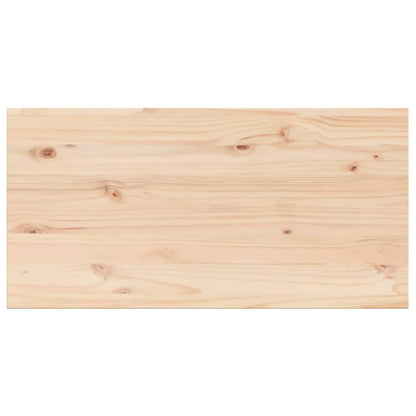 Piani Tavolo 4 pz 90x45x1,7 cm Rettangolare Legno Massello Pino