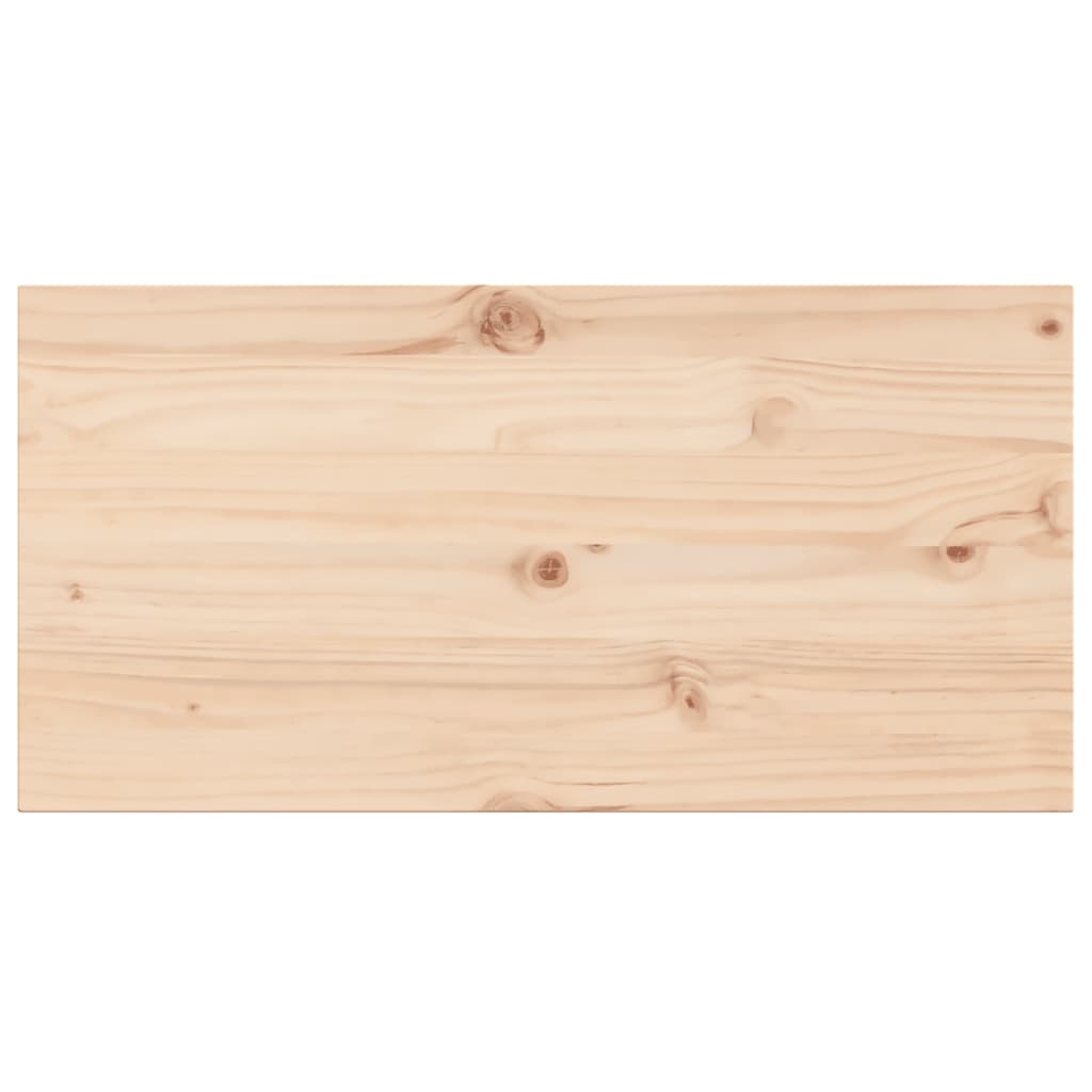 Piani Tavolo 2 pz 90x45x2,5 cm Rettangolare Legno Massello Pino