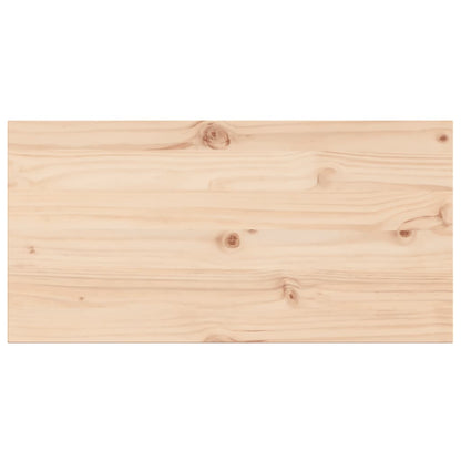 Piani Tavolo 2 pz 90x45x2,5 cm Rettangolare Legno Massello Pino
