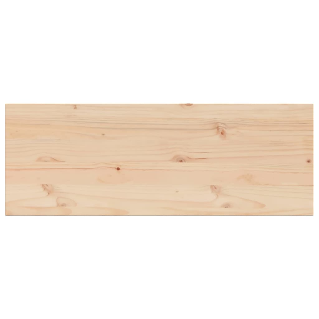 Piano Tavolo 110x40x2,5 cm Rettangolare Legno Massello di Pino