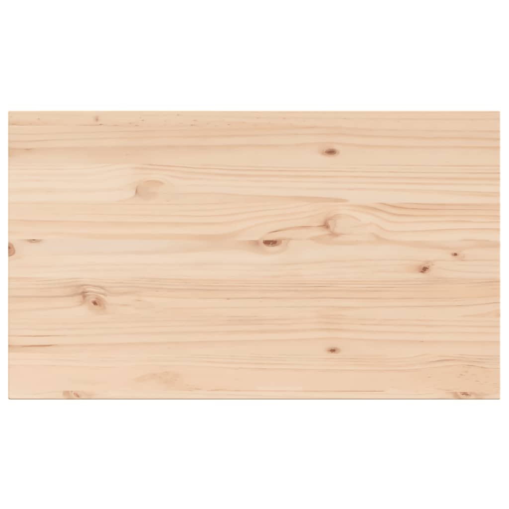 Piani Tavolo 3 pz 80x47x2,5 cm Rettangolare Legno Massello Pino