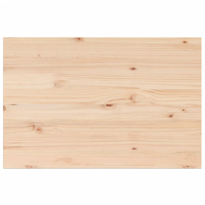 Piani Tavolo 3 pz 80x53x2,5 cm Rettangolare Legno Massello Pino