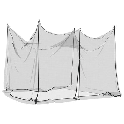 Zanzariera per Interni Esterni 156 Rete Nera 300x300x200 cm