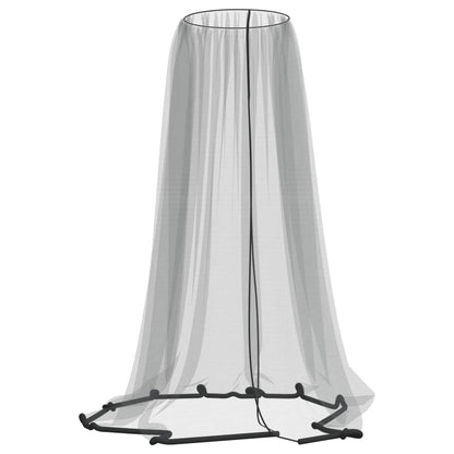 Zanzariera per Ombrellone 220 Rete Nera ?300x230 cm
