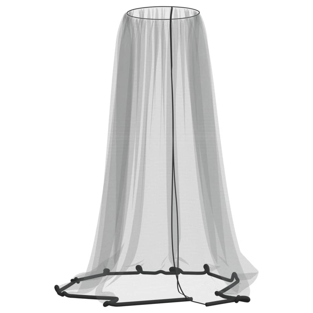 Zanzariera per Ombrellone 220 Rete Nera ?330x250 cm