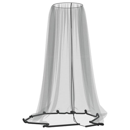Zanzariera per Ombrellone 220 Rete Nera ?330x250 cm
