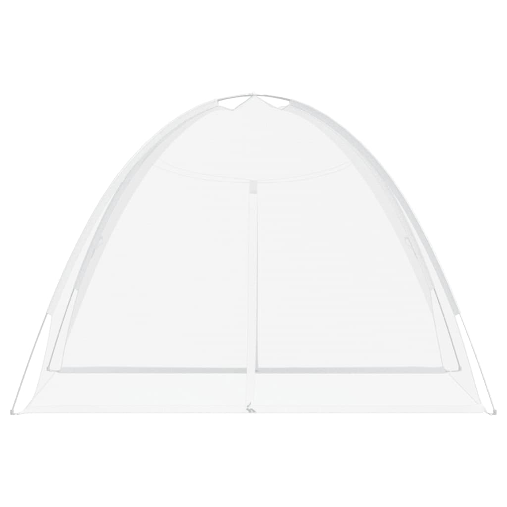 Zanzariera Mongolia con Porte 220 Rete Bianco 200x150x140 cm