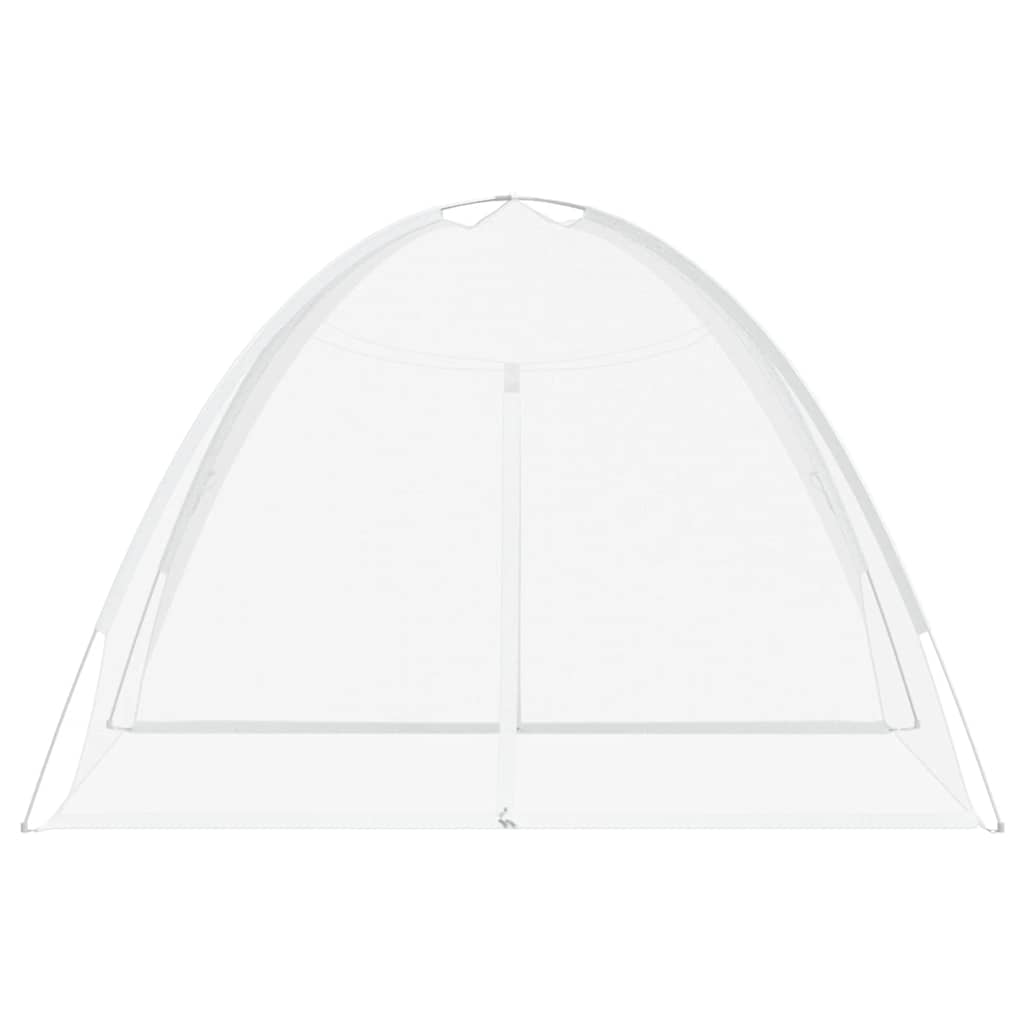 Zanzariera Mongolia con Porte 220 Rete Bianco 200x180x135 cm
