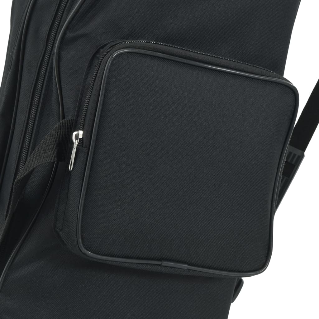Borsa per Canna da Pesca Nera 150 cm in Tessuto Oxford