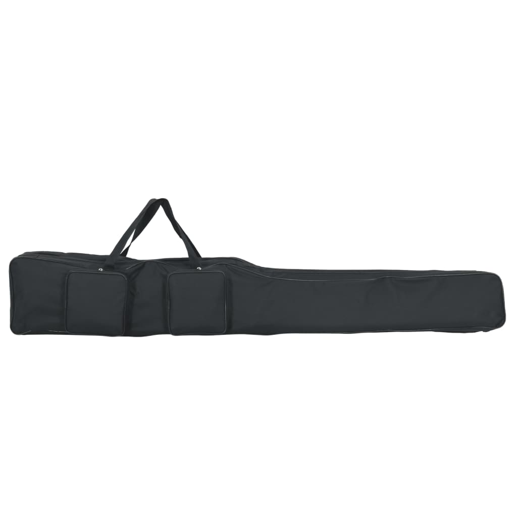 Borsa per Canna da Pesca Nera 160 cm in Tessuto Oxford