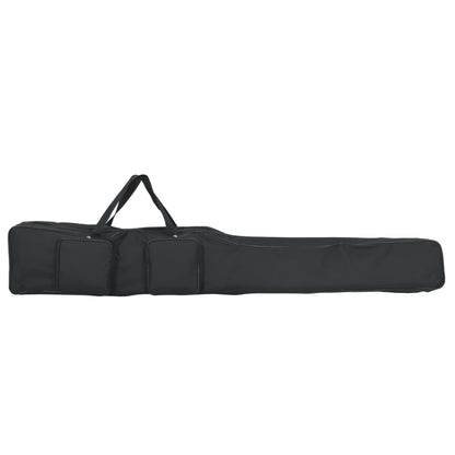 Borsa per Canna da Pesca Nera 160 cm in Tessuto Oxford