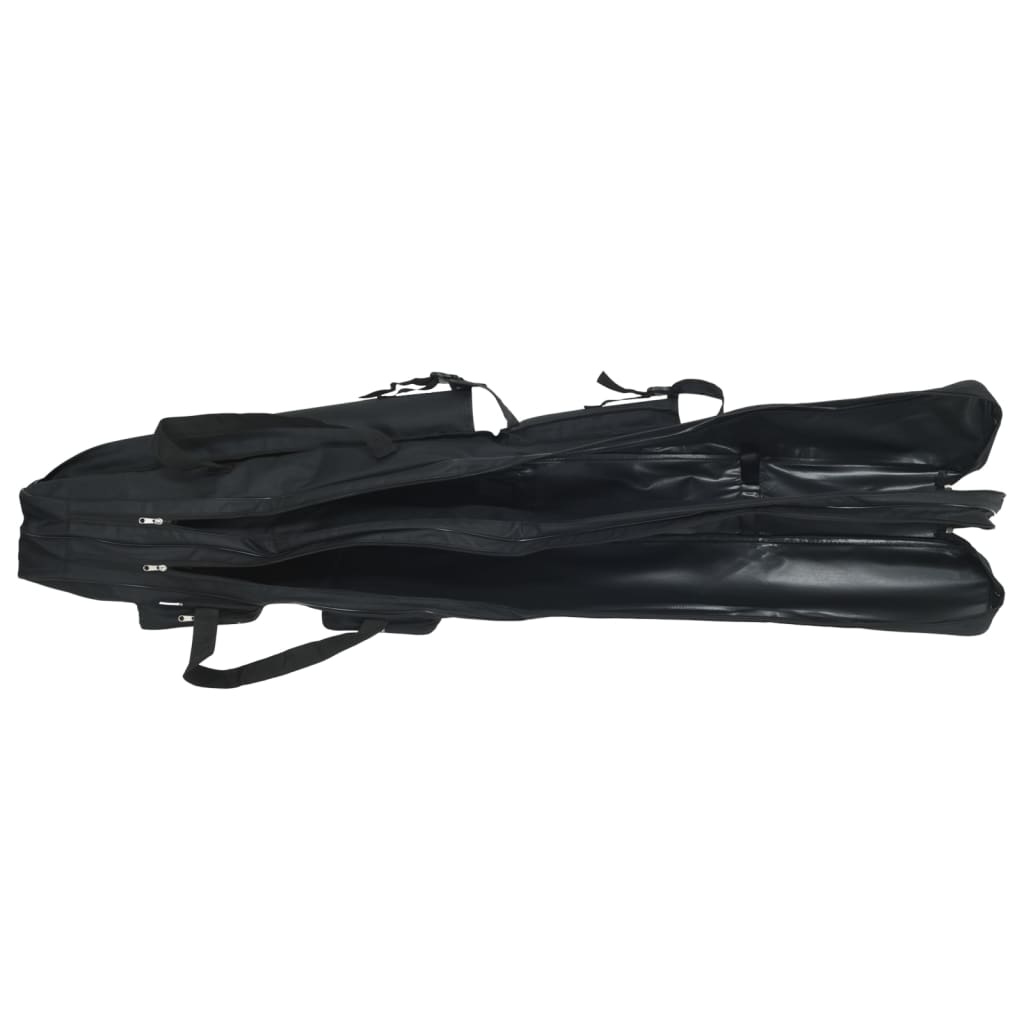 Borsa per Canna da Pesca Nera 160 cm in Tessuto Oxford