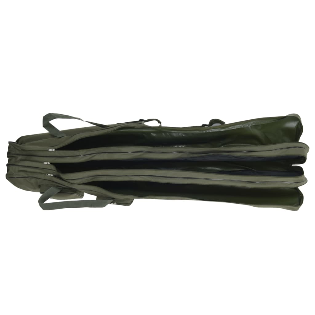 Borsa per Canna da Pesca Verde 150 cm in Tessuto Oxford