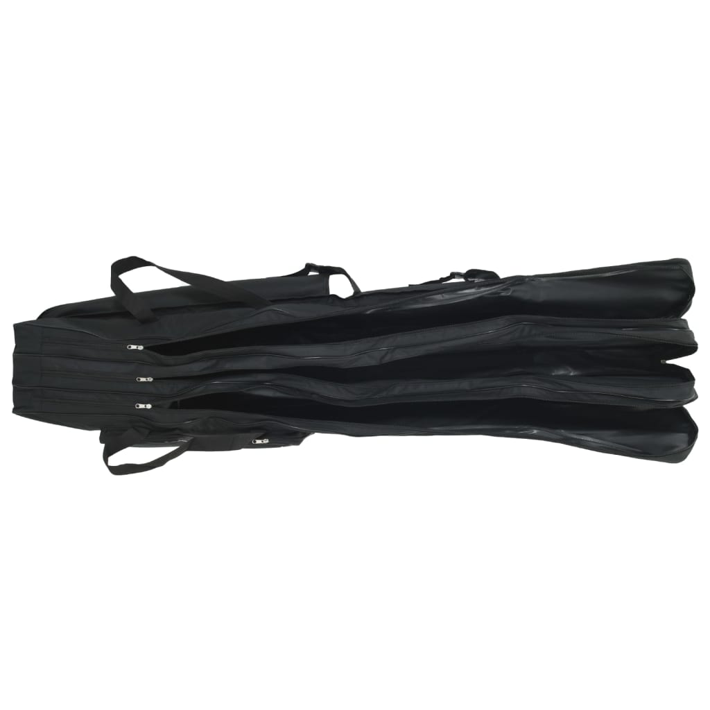 Borsa per Canna da Pesca Nera 160 cm in Tessuto Oxford