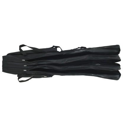Borsa per Canna da Pesca Nera 160 cm in Tessuto Oxford