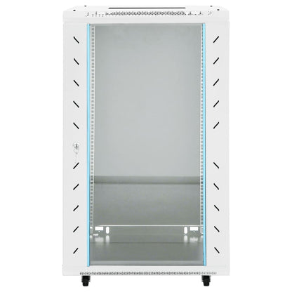 Armadietto di Rete 18U con Ruote 19" IP20 60x60x100 cm