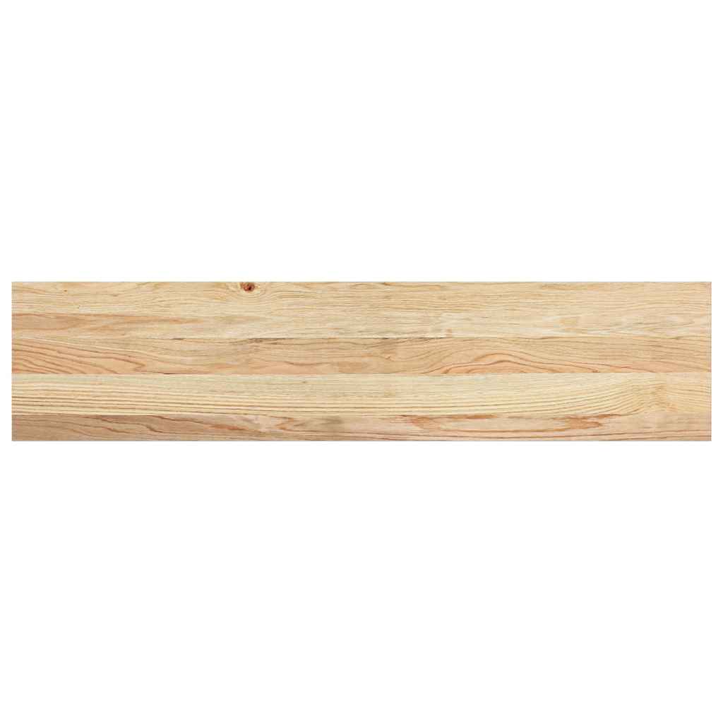 Gradini 4 pz 110x30x2 cm in Rovere Massello Non Trattato